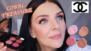 Весенняя коллекция CHANEL | Тени для век LES 4 OMBRES CORAL TREASURE 88 | Часть 2
