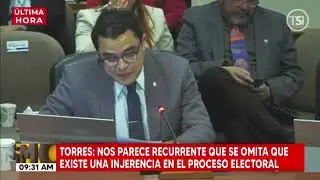 Vicecanciller Gerardo Torres comparece ante la OEA por informe de elecciones en Honduras.