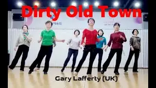 Dirty Old Town Linedance demo Beginner @ARADONG linedance #아라동 #ARADONG