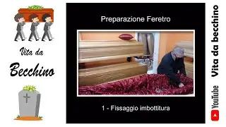 Onoranze funebri - Allestimento cofano funebre - Fissaggio imbottitura