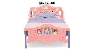 Disney Princess 3D Toddler Bed Review: Safe, Comfortable, and Perfect for Your Little One.