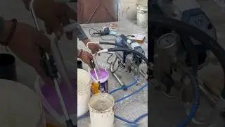 Airless Paint Spray Machine Kaise use Kare #airlesssprayer #shorts  #diy #spraypainting #airless