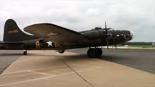 My B-17 Movie Memphis Belle flight at Charles B. Wheeler Airport KCMO
