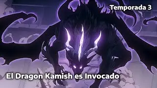 El Dragon Kamish es invocado | Solo Leveling Temporada 3 - Animado