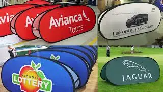 Custom A-Frame Pop-Up Banners For Your Brand or Business