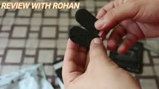 Finger Sleeves Mobile Game Controllers Anti Sweat Breathable Professional Touch Screen.