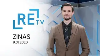 ReTV Ziņas 21.00 (09.01.2026.)