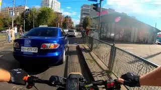 Быстрее авто в городе? Обычная поездка на электровелосипеде.