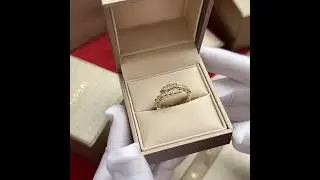 Unboxing Video | Bulgari Viper Serpenti Ring, Yellow Gold, Full Pav&eacute; Diamonds