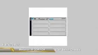 674278-B21 Mellanox IB QDR/FDR 324P Switch Chassis