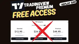 How To Use TradingView Premium Replay Bar For Free
