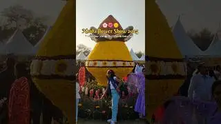 वसंत महोत्सव 2025😍❤️ | Flower show Noida🌺🌸 #flowers #mahotsav #vasant #viral #2025 #shorts