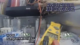 How To Test Air Conditioner Capacitors Plus Or Minus Five Percent Microfarad Tolerances Video Chart