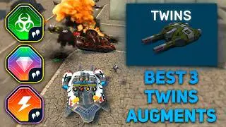Tanki Online - ЛУЧШИЕ 3 улучшения для близнецов | Лучшие моменты и видеомонтаж из матчей