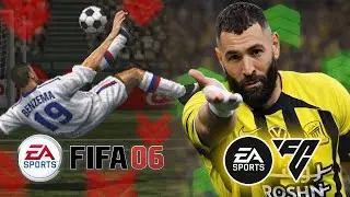 Aku Cetak GOL CANTIK Pake BENZEMA di Semua GAME FIFA!👑