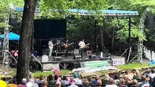 Jenkins Twins - Rose red dress Laurel Cove music festival