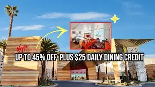 🔥 Vegas Locals Save BIG at Virgin Hotels! 🏨 Up to 45% Off + Daily Dining Credit 🍽️✨