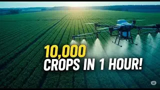 This Drone Can Spray 10,000 Crops in 1 Hour &ndash; Meet the Future of Farming