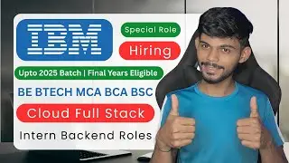 IBM набирает Java-разработчиков в 2025 году | Вакансия FullStack в сфере облачных технологий | Пр...