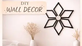 Candy sticks wall hanging craft ideas ✨#ytshorts #diy #craft #wallhanging 