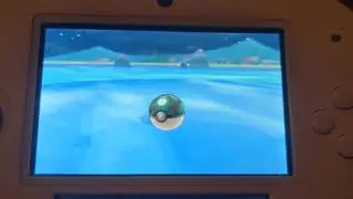 Shiny Horsea in Pokemon X after 130 reels! Chain Fishing Pokemon X