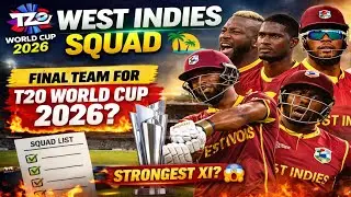 T20 World Cup 2026 West Indies Team 😱 | Squad, Star Players & Analysis
