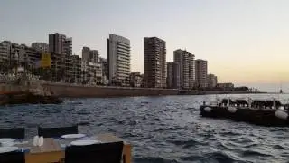 Beirut. Sea & Call to Prayer