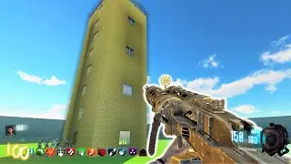 Minecraft but it's a Zombies Tower Map | Custom Zombies