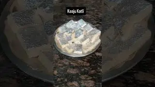 Melt in Mouth Kaaju Katli Recipe! #kaajukatli #sweet #foodshorts #quickrecipe #yummybyte