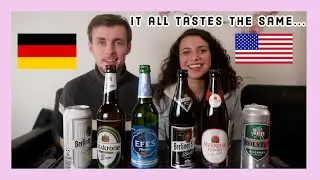 AMERICAN GIRLFRIEND TESTS HER GERMAN BEER KNOWLEDGE