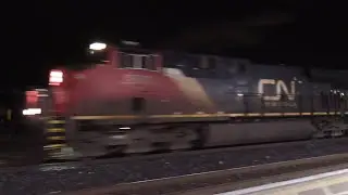 CN M302 Manifest Train CN 3354 & CN 3154 Locomotives Strathroy Sub