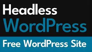 Headless STATIC WordPress,  Free Website, WP to Cloudflare