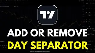 How To Add Or Remove Day Separator In TradingView - 2026
