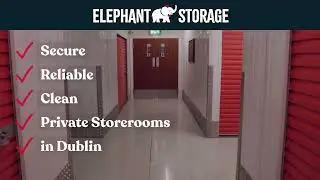 The Best Storage Solution in South Dublin - Elephant Self Storage Walkthrough  #storagesolutions