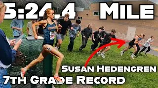 Susan Hedengren | Middle School Mile Record | 5:24.4