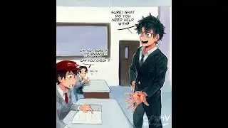 My Hero Academia -  Say it Mr. Deku Mini Comic Dub By Copium V
