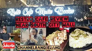 Restro Cafe Review || Wind of Change || Food Vlog || Opposite of South City Mall ||