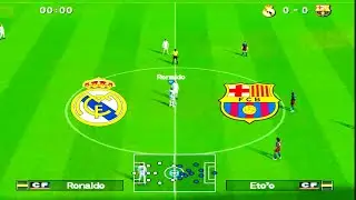 Winning Eleven 10 - Real Madrid VS Barcelona I PS 2