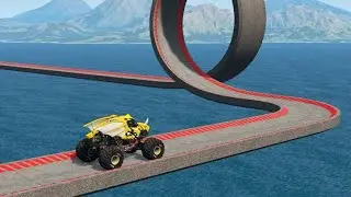 Impossible loop bridge beamNGdrive