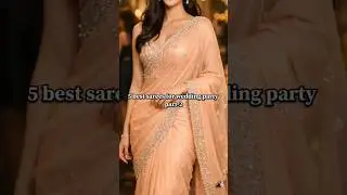 5 best sarees for wedding party part-2// designer saree #shorts #designersarees #weddingsarees