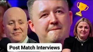 Kyren Wilson WINS The Masters! Emotional Post Match Interviews