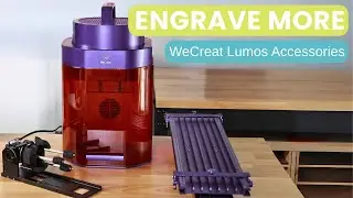 WeCreat Lumos Accessories - slide extension and rotary