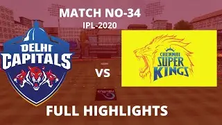 Dhawan ton | Axar cameo tacks capitals home | CSK vs DC Match Highlights |IPL   2020| game play