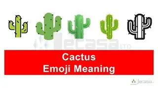 Cactus Emoji 🌵 Meaning | Learning Emojis