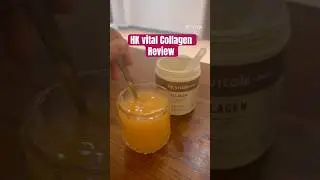 HK Vitals Skin &ldquo;COLLAGEN&rdquo; Review #asmr #skincare #ytshorts #ashortaday #review