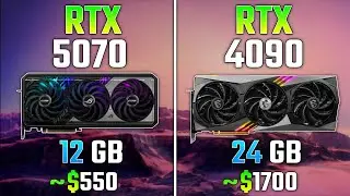 RTX 5070 vs RTX 4090 | Test in 7 Games