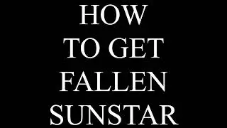 HOW TO GET FALLEN SUNSTAR - DESTINY 2