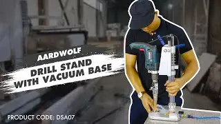 Experience (Unmatched) Precision with Aardwolf Drill Stand with Vacuum Base | Aardwolf