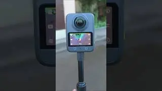 DJI Osmo360 как вырезает селфи палку тем кто говорил что плохо.