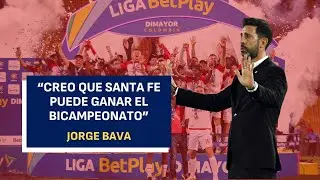“Creo que Santa Fe puede ganar el bicampeonato”: Jorge Bava DT en AS